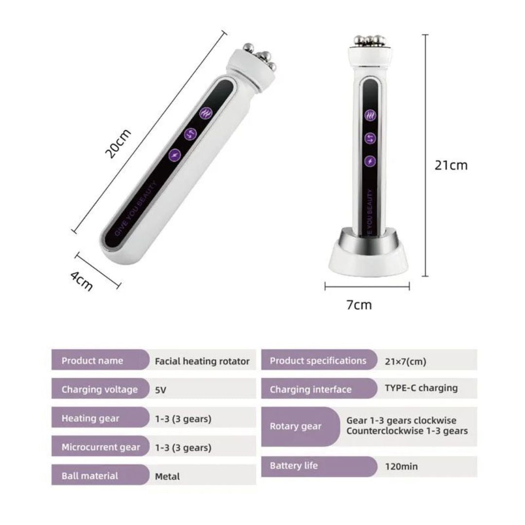 GlowRoll™ 360° Massage Roller