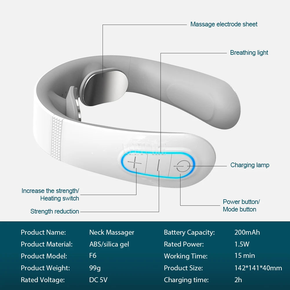PulseRelief™ EMS Neck Massager