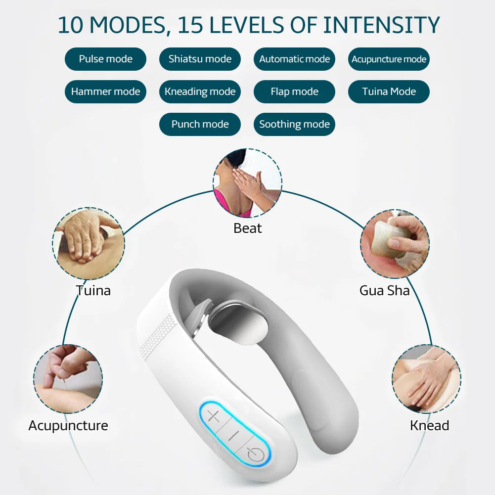 PulseRelief™ EMS Neck Massager